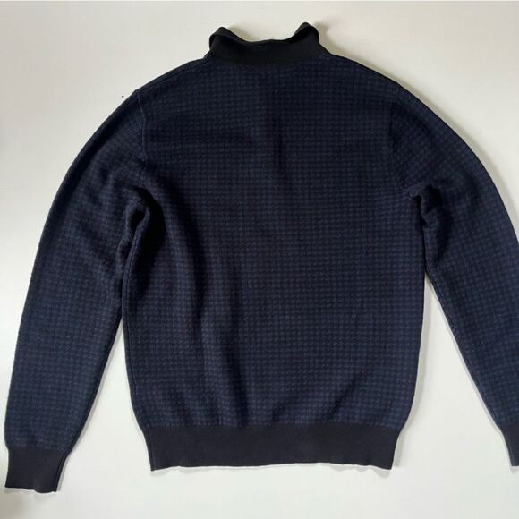 J.Crew Cashmere collared sweater in houndstooth jacquard Medium - Picture 12 of 14